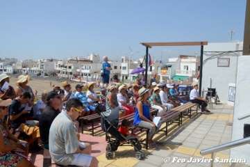 Misa y procesión terrestre-marítima de la playa de Ojos de Garza (Foto TA)